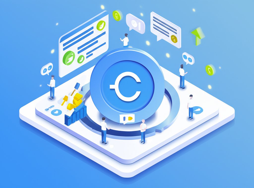 Coinbase Twitter feed showcasing cryptocurrency news, market trends, and platform announcements.